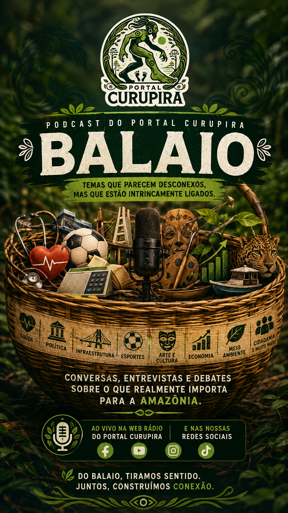 Balaio PodCast no Portal Curupira